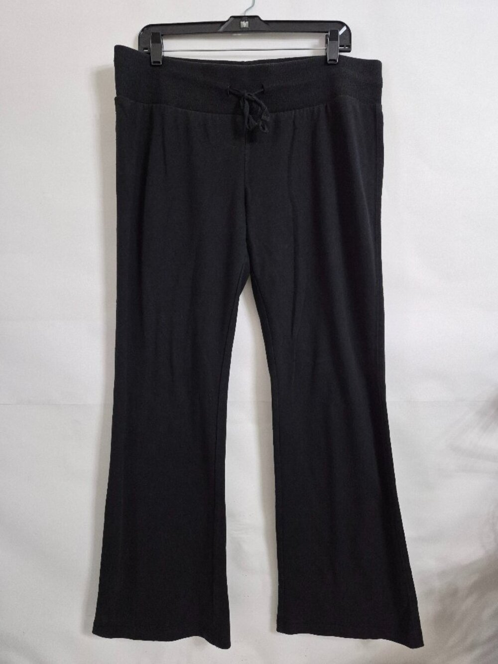 No Boundaries Womens XL Black Casual Wide Leg Elastic Drawstring Lounge Pants